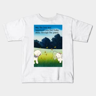 Dog Wedding Kids T-Shirt